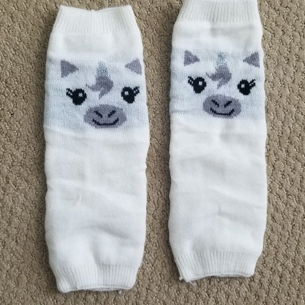 Unicorn Leg Warmers Small NWOT